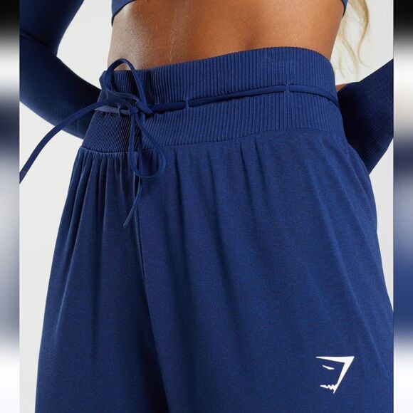 Gymshark Women't Lightweight Jogger Pants In Blue Size Medium - Picture 13 of 14